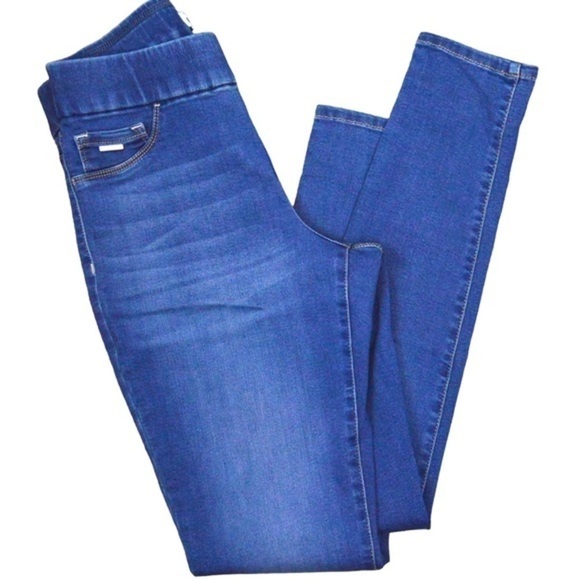 Nine West Heidi Pull On Skinny Jeans, Medium Wash - Size 4 - Picture 8 of 8